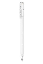 BOLIGRAFO GEL HYBRID MILKY BLANCO PASTEL | 12 UNIDADES | (PENTEL)
